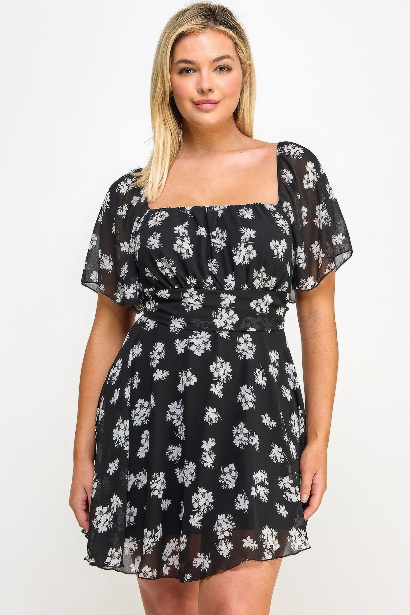 Plus Size Floral Chiffon Dress Fashion Bug Online Plus Size Floral Chiffon Dress Fashion Bug Online