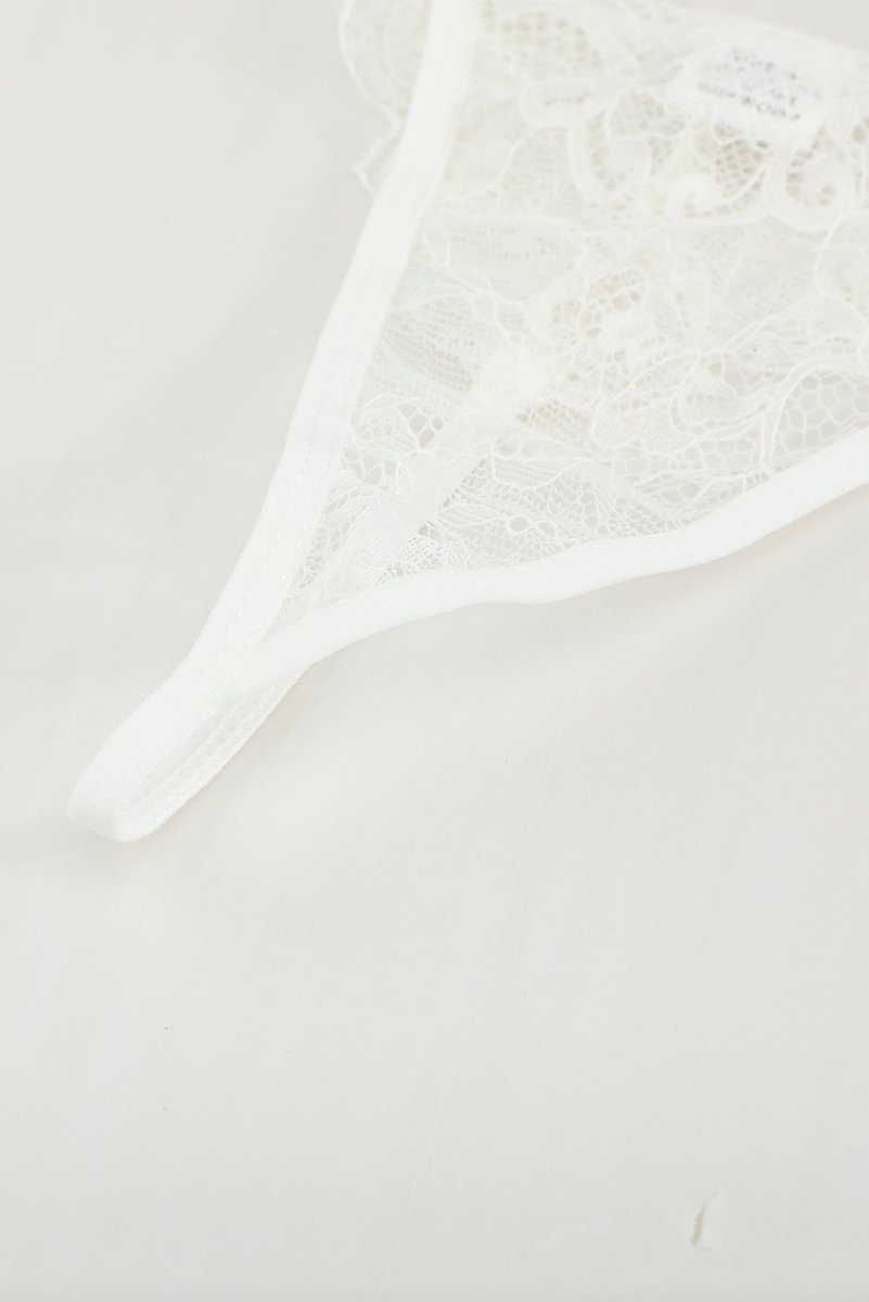 Lace Lingerie Three-Piece Set - Fashion Bug Online