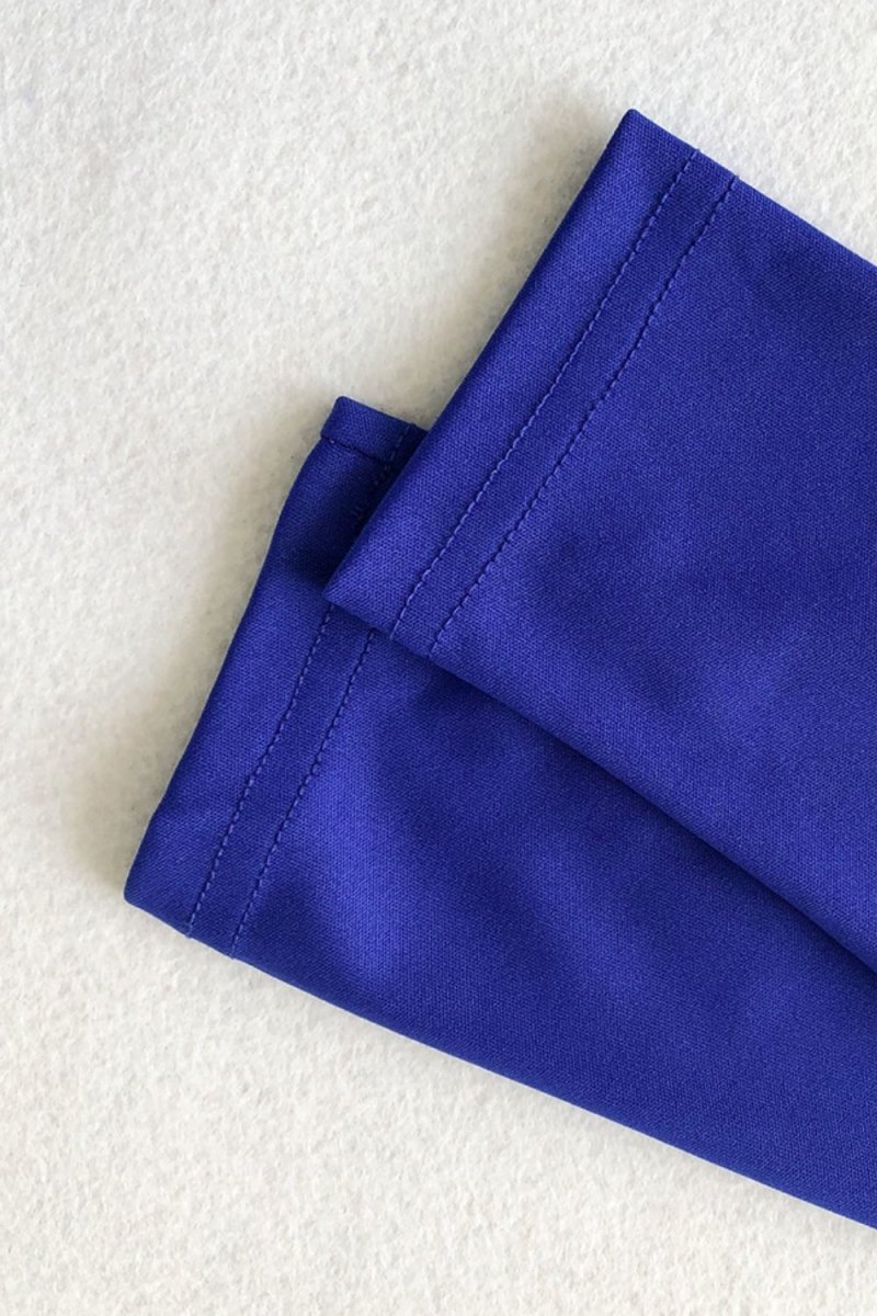 Long Sleeve Mock Neck Wide Leg Jumpsuit - Fashion Bug Online