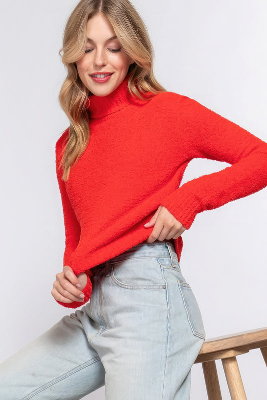 Turtleneck Sweater Top