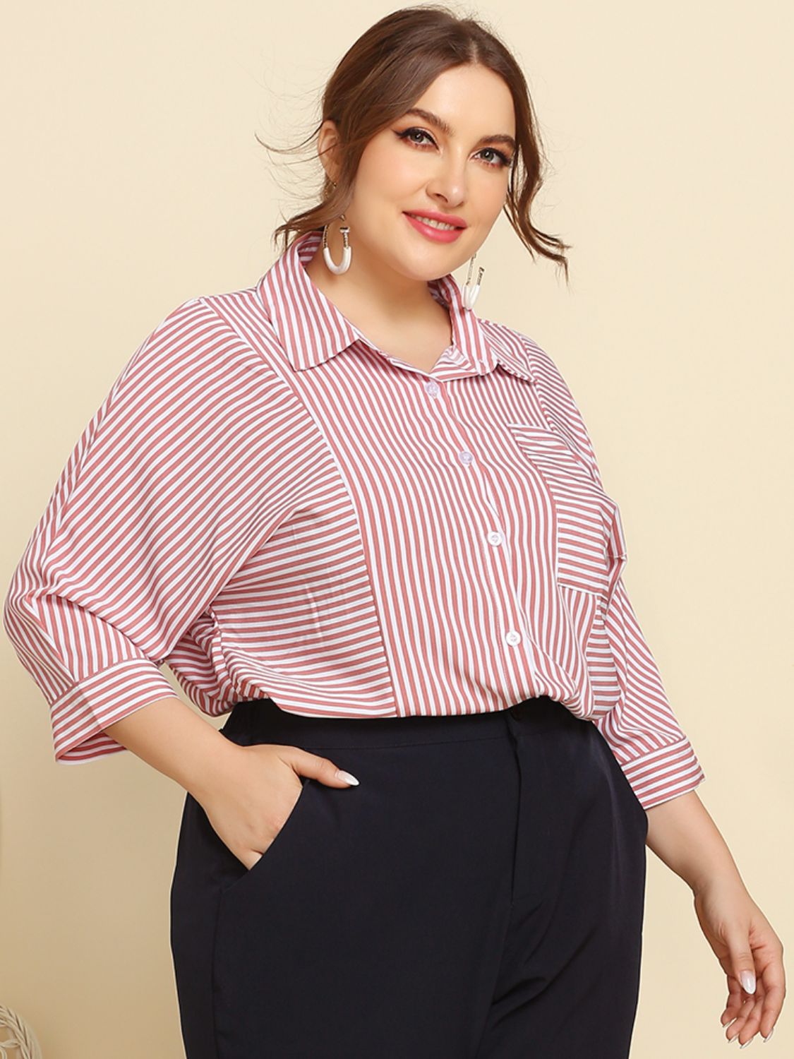 Forever 21 Plus Size Striped Pencil Skirt | Plus size pencil skirt, Plus  size outfits, Plus size skirts