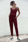 Contrast binding Cami Jumpsuit - Fashion Bug Online