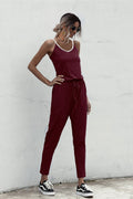 Contrast binding Cami Jumpsuit - Fashion Bug Online